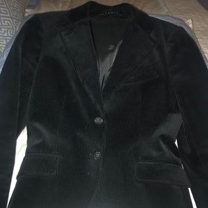 Theory corduroy black jacket